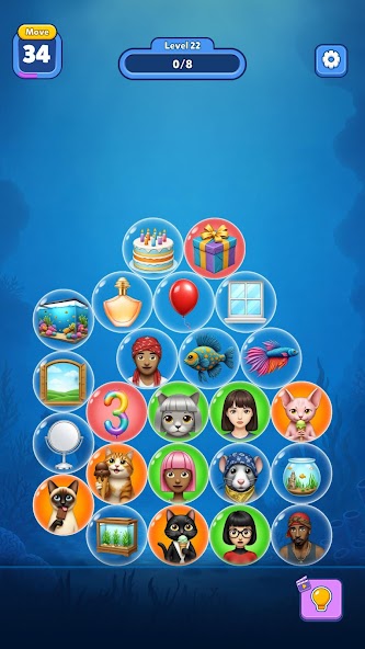 Bubble Match oyun ekran görüntüsü